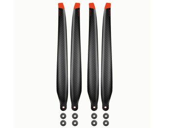 MayTech 8 x 4.5 Carbon Fibre Props (1x CCW & 1x CW) Blade 350 QX